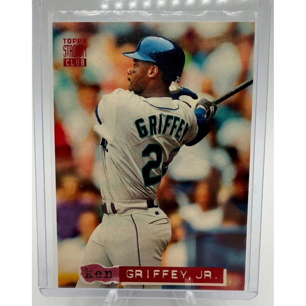 Ken Griffey Jr 1994‎ Topps Stadium Club #255 MLB Seattle Mariners Baseball Card